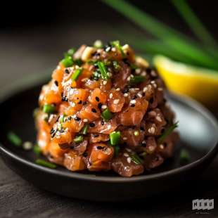 Tartare de Saumon à la Thaï