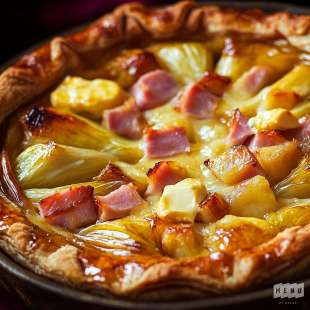 Tarte aux Endives et Jambon