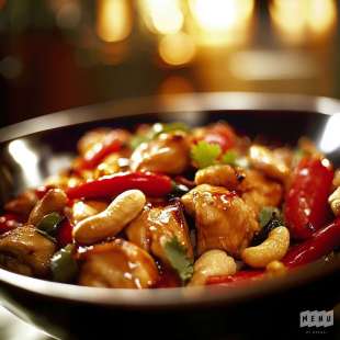 Poulet Thaï aux Noix de Cajou