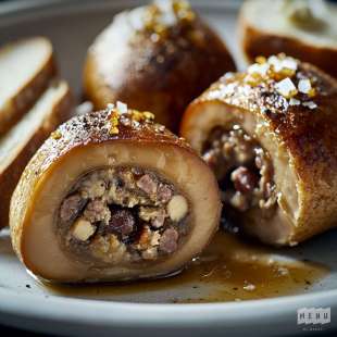 Oie Farcie au Foie Gras et aux Marrons