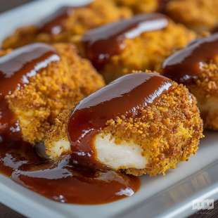 Poulet Pané Sauce Barbecue