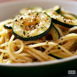 Spaghetti Alle Zucchine Fritte