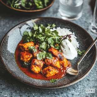 Poulet Indy à la Sauce Rouge
