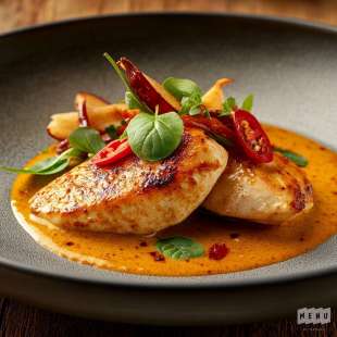 Poulet Épicé au Curry et Paprika
