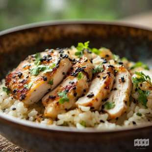 Riz au Poulet et au Gingembre