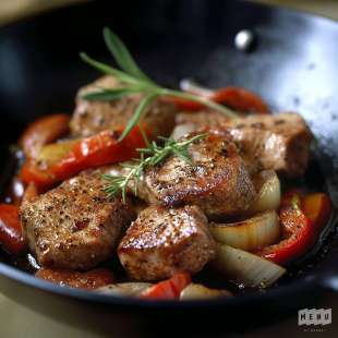 Sauté de Porc au Paprika