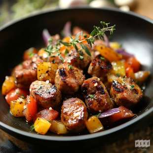 Rougail Saucisse-Combava