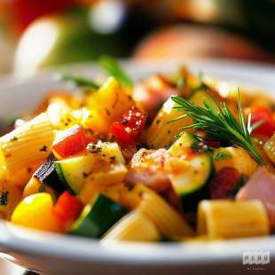 Pâtes aux Légumes du Soleil