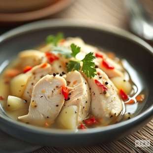 Poulet Bouilli au Gingembre (Madagascar)
