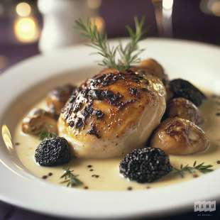 Poulet aux Morilles
