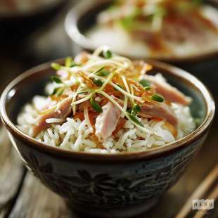 Riz au Thon et Pousses de Soja