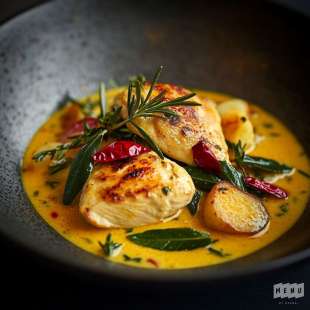 Poulet Curry Coco Miel