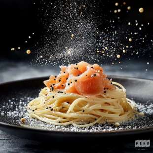 Spaghettis à l'Alicantina (Espagne)