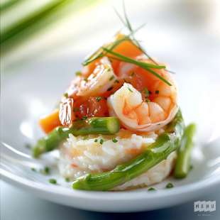 Aumônière Aux 2 Saumons-Crevettes