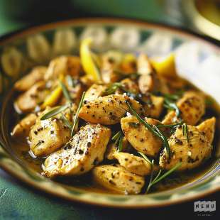 Poulet Maison au Citron et à l'Estragon