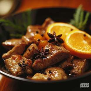 Sauté de Porc à l'Orange
