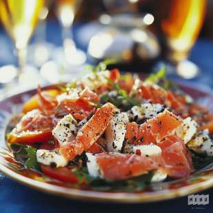 Salade de Truite et Crabe