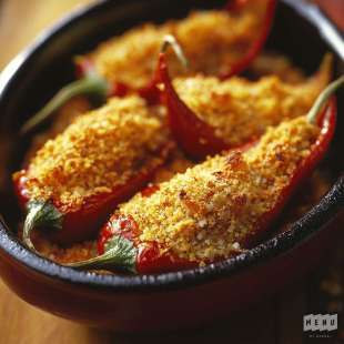 Pimientos del Piquillos (Poivrons Farcis à la Morue)