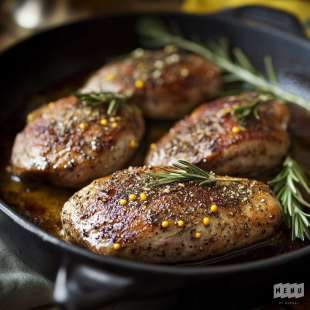 Rôti de Magret de Canard à la Moutarde