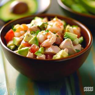 Avocat Thon-Crevettes
