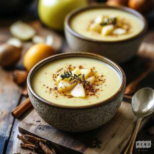 Soupe de Pommes à l'Indienne