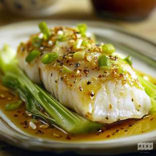 Poisson en Papillote de Chou Chinois