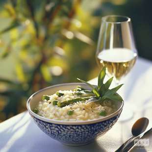 Risotto aux Asperges Fraîches