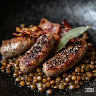 Saucisse aux Lentilles