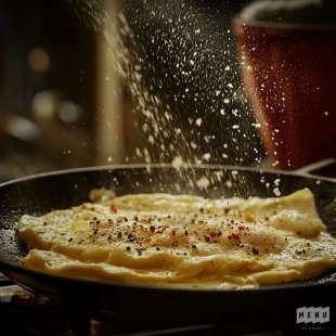Omelette à la Vache Qui Rit