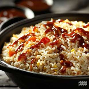 Riz Sauté à la Sauce Barbecue