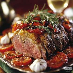 Rôti de Veau à la Tomate