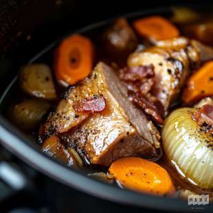 Rôti de Porc aux Carottes