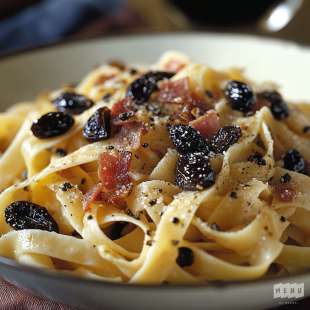 Tagliatelles aux Pruneaux