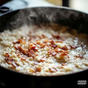 Risotto aux Lardons Fumés