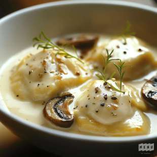 Quenelles Béchamel, Champignons et Thon