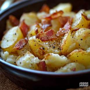 Poêlée de Pommes de Terre au Vin Rouge