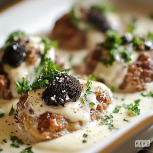 Paupiettes de Veau aux Morilles