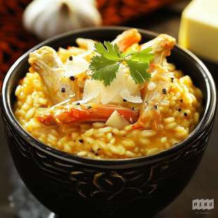 Risotto aux Cuisses de Grenouilles à l'Antillaise