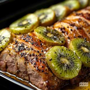 Rôti de Porc aux Kiwis