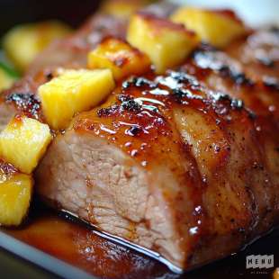 Rôti de Porc Laqué au Miel