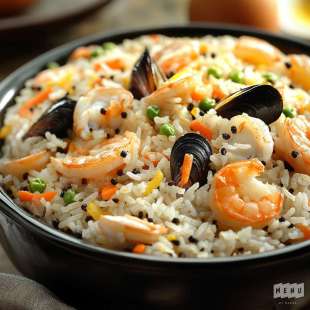 Riz Cantonnais aux Fruits de Mer