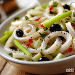 Salade d'Encornets aux Olives