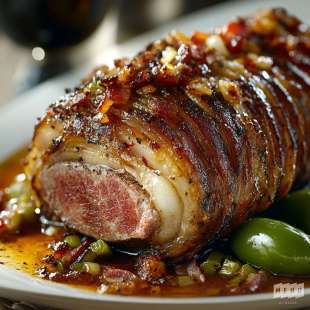 Rôti de Veau Basquaise