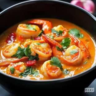 Sauté de Gambas Curry