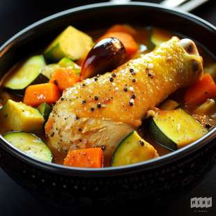 Tajine de Poulet à la Canadienne