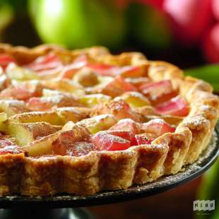 Tarte à la Rhubarbe Traditionnelle