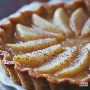 Tarte Amandine aux Poires