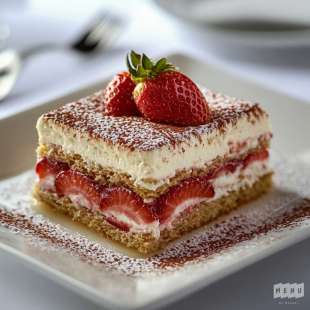 Tiramisu aux Fraises