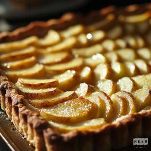 Tarte aux Pommes Normande