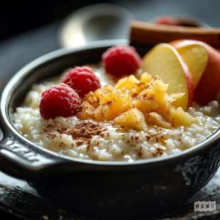 Porridge de Riz et Fruits frais